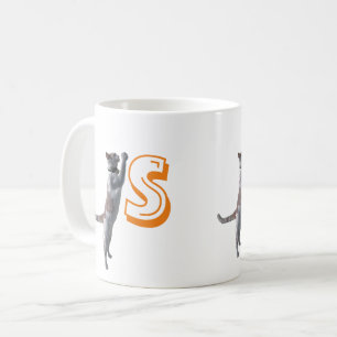 Tasse - Katze mit Anfangs- und Name