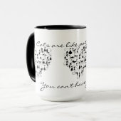 Tasse - Katzen sind wie Kartoffelchips (Vorderseite Links)