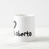 Tasse - Katzenbrief R mit Namen (Mittel)