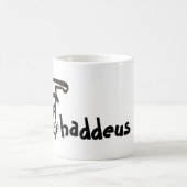 Tasse - Katzenbrief T mit Namen (Mittel)