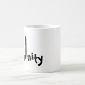 Tasse - Katzenbrief U mit Name (Mittel)