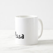 Tasse - Katzenbrief Y mit Name (VorderseiteRechts)