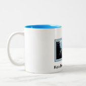Tasse-Kauais Ke'e Strand Zweifarbige Tasse (Links)