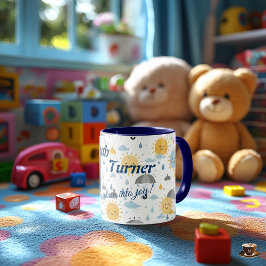 Tasse Kawaii Sun und Regen für Kinder