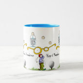 Tasse Keep it Handsome Golfer (Mittel)