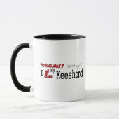 Tasse Keeshond (I Liebe) (Links)
