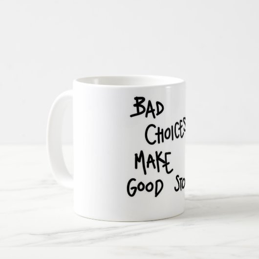 Tasse Kein Risiko keine Geschichte. (Vorderseite Links)