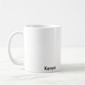 Tasse Kenias, Afrika (Links)
