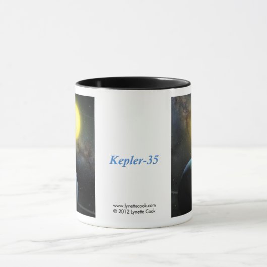Tasse Kepler-35 (Zentrum)