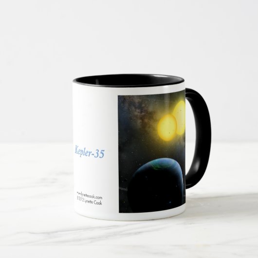 Tasse Kepler-35 (VorderseiteRechts)