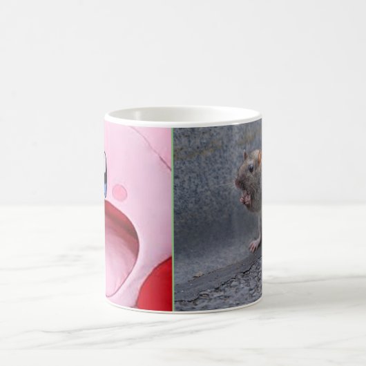 Tasse Kirby mit Rat (Mittel)