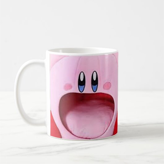 Tasse Kirby mit Rat (Links)