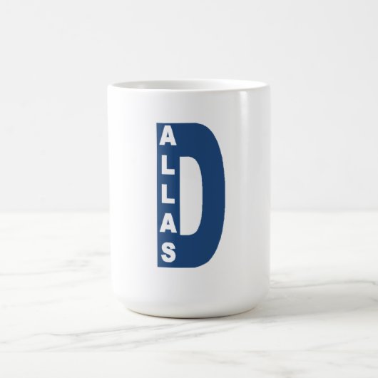 Tasse klassique blanc DALLAS (Mittel)