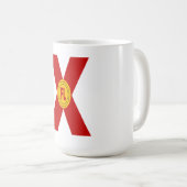 Tasse klassique blanche FLORIDA (VorderseiteRechts)