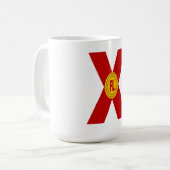 Tasse klassique blanche FLORIDA (Vorderseite Links)