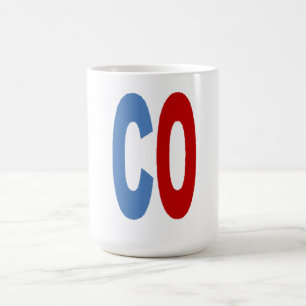 Tasse klassische blanche COLORADO