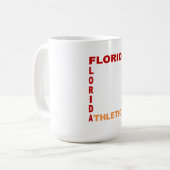 Tasse klassische blanche FLORIDA ATHLETICS (Vorderseite Links)