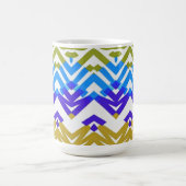 Tasse, Klassisches Zackenmotiv-Design Kaffeetasse (Mittel)