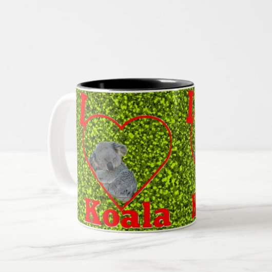Tasse Koala (Vorderseite Links)