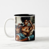 Tasse "Koffein und Vertrauen" (Links)