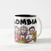 Tasse Kolumbiens (VorderseiteRechts)