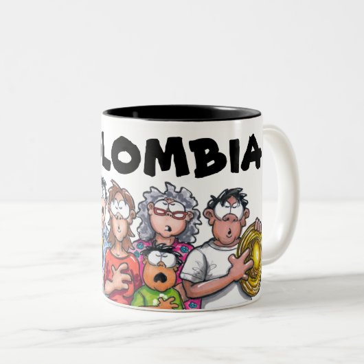 Tasse Kolumbiens (VorderseiteRechts)