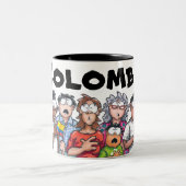 Tasse Kolumbiens (Mittel)