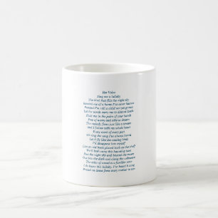 Tasse komplett mit ursprünglicher Poesie