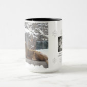 Tasse König im Schnee (Zentrum)