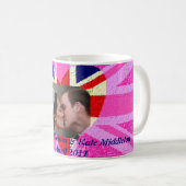 Tasse königlicher Wedding William- und (VorderseiteRechts)