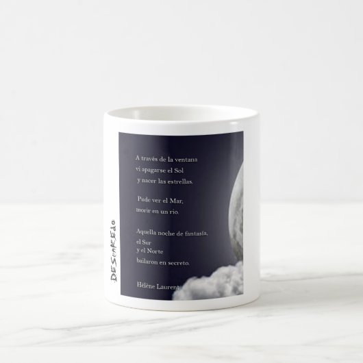 Tasse konnte ich das Meer sehen in einem Fluss (Mittel)