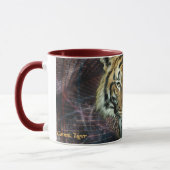 Tasse: Kosmischer Tiger (Ringer) Tasse (Links)