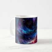 Tasse kosmischer Träume - Eine Sippe des Universum (Vorderseite Links)