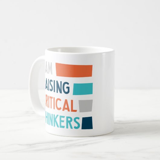 Tasse kritischer Denker (Vorderseite Links)