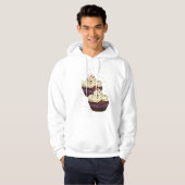 Tasse Kuchen Hoodie (Vorne ganz)