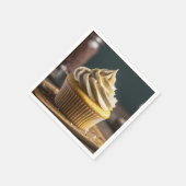 Tasse Kuchen Serviette (Ecke)