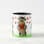 Tasse Kuh Ich liebe dich (Zentrum)