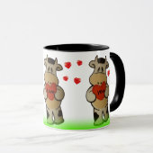 Tasse Kuh Ich liebe dich (VorderseiteRechts)