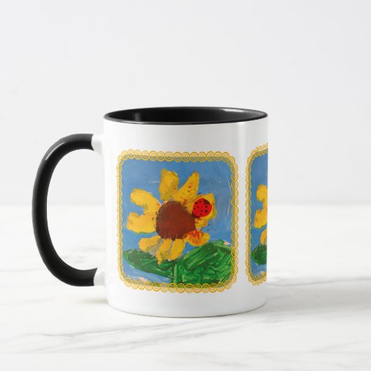Tasse "Kunst von Kindern" (Links)