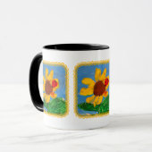 Tasse "Kunst von Kindern" (Vorderseite Links)