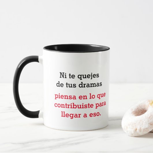 Tasse la cruda realidad (Mit Donut)
