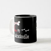 Tasse Labradoodle (I Liebe) (Vorderseite Links)