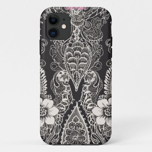 Tasse Lace Floral Harmony Case-Mate iPhone Hülle (Rückseite)
