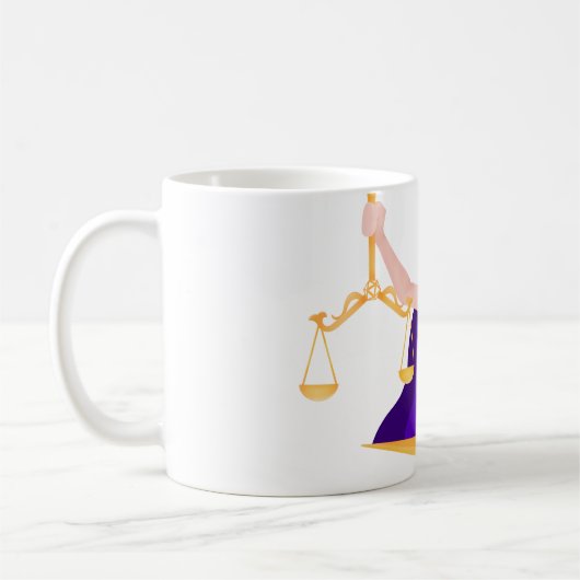 Tasse Lady Justice (Links)