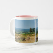 Tasse Landschaft im Siegerland, Kalteiche (Vorderseite Links)