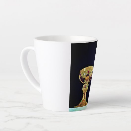 Tasse latte (Linke Ecke)