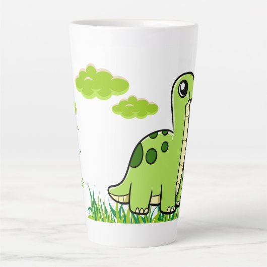 Tasse Latte Dinosaure (Vorderseite)