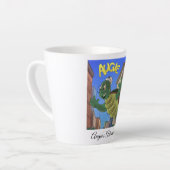 Tasse Latte-fun-Foto von Augie the Turtle (Linke Ecke)