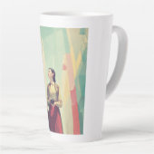 Tasse Latte Kazuko Fotografin (Rechte Ecke)