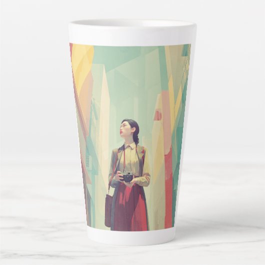Tasse latte  Kazuko photographe (Vorderseite)
